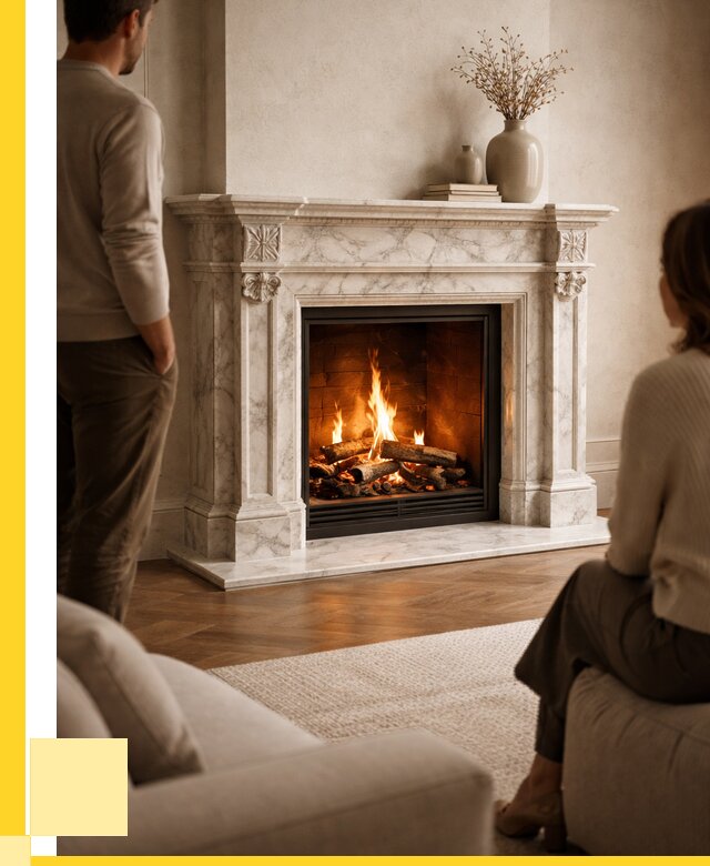 Мраморные камины под ключ в Каспийске от 254525 р. | ЭриданКсп