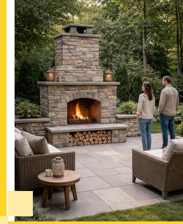 Уличные камины из кирпича в Каспийске от 152715 р. | ЭриданКсп