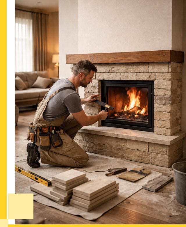 Строительство каминов в Каспийске от 152715 р., ЭриданКсп - под ключ