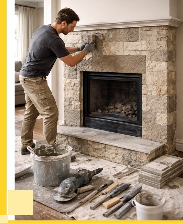 Ремонт каминов и печей в Каспийске от 15272 р. | ЭриданКсп