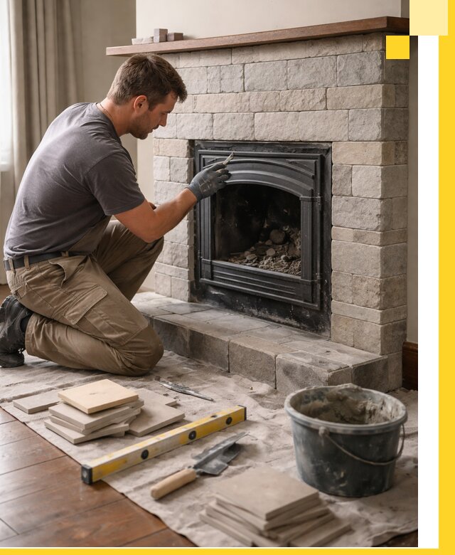 Профессиональный ремонт каминов в Каспийске восстановление и сервис