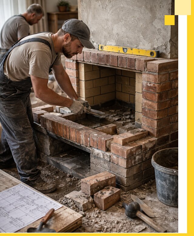 Изготовление и установка каминопечей под ключ в Каспийске