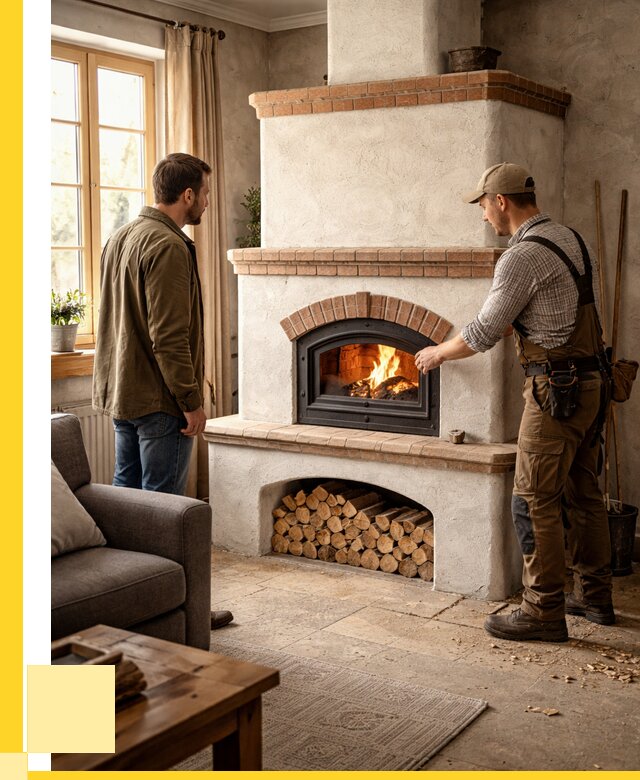 Печи камины в Каспийске: кирпичные, изразцовые от 61086 р. | ЭриданКсп