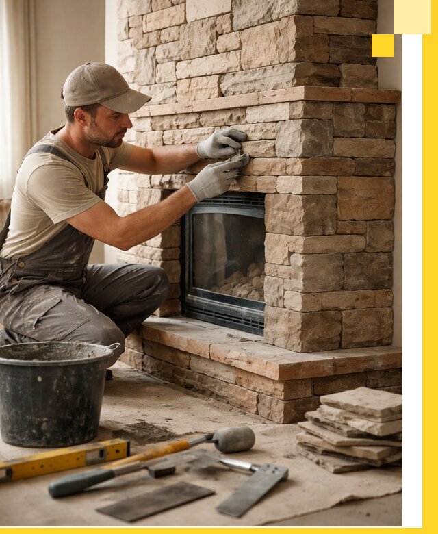 Проектирование и установка печей-каминов под ключ в Каспийске