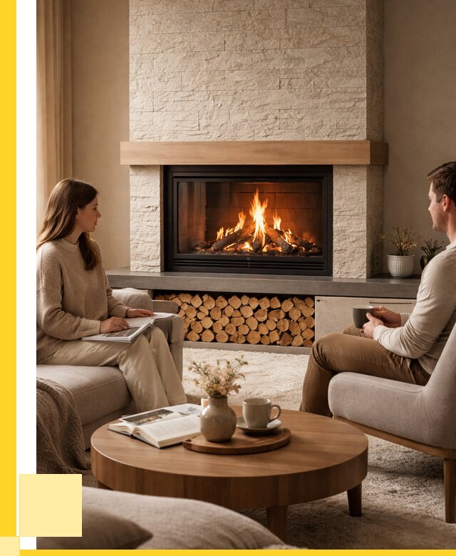 Камины со стеклом в Каспийске от 183258 р. | ЭриданКсп — топки 3 стекла