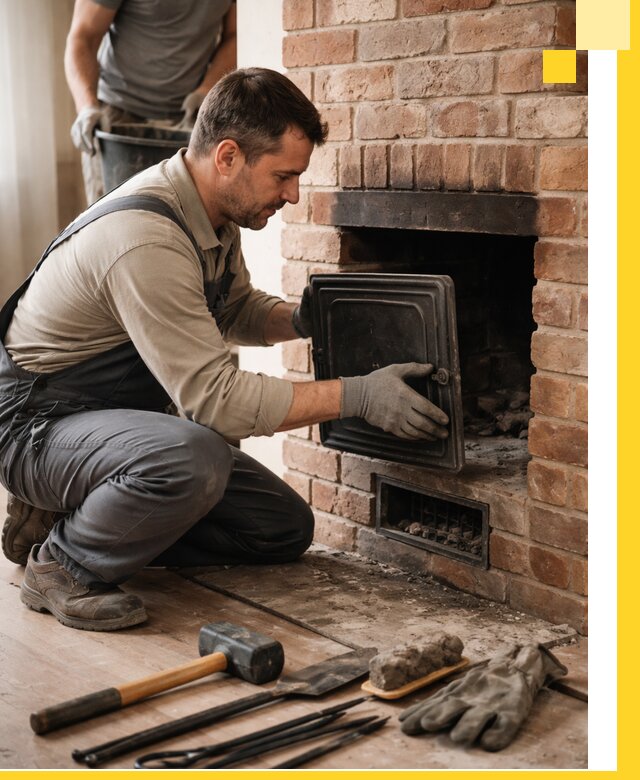 Ремонт печей в Каспийске с гарантией качества и безопасности