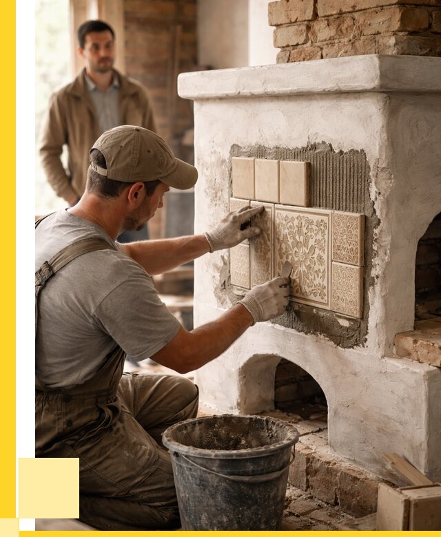 Отделка печей и банных печей в Каспийске от 35634 р. | ЭриданКсп