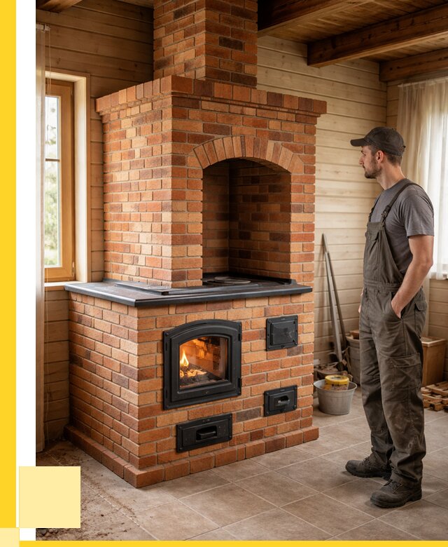 Кирпичные печи в Каспийске: купить от 152715 р. | ЭриданКсп