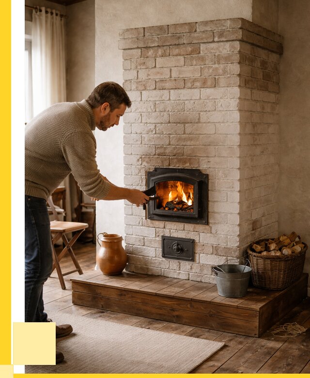 Печь голландка из кирпича в Каспийске от 86539 р. | ЭриданКсп