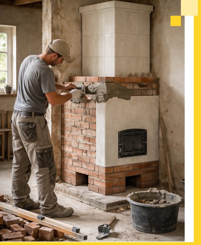 Изготовление и установка печей-голландок под ключ в Каспийске