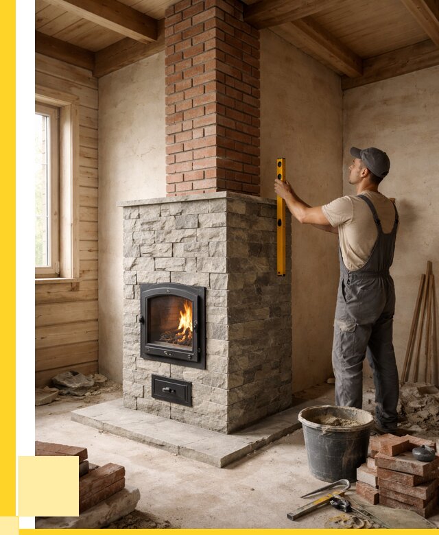 Печи и дымоходы под ключ в Каспийске от 45815 р., ЭриданКсп