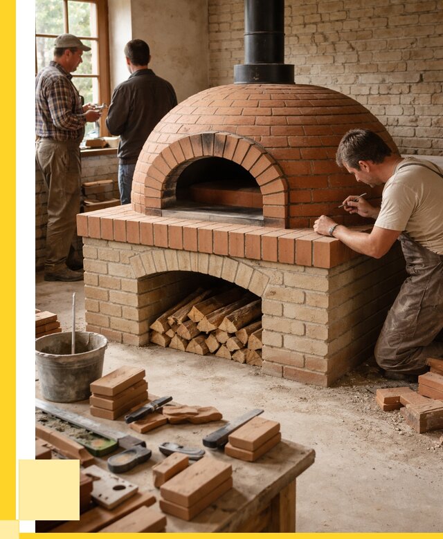 Помпейская печь дровяная для пиццы в Каспийске | ЭриданКсп от 203620 р.