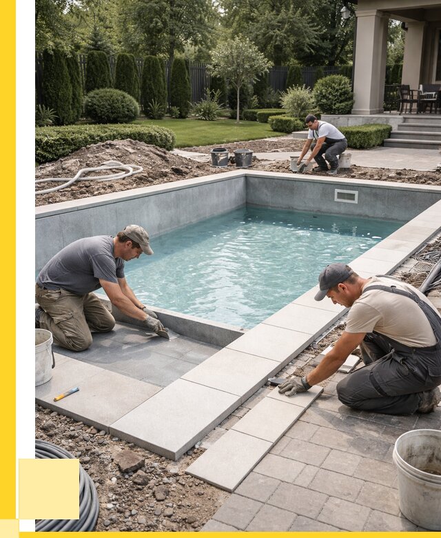 Монтаж бассейнов в Каспийске под ключ от 458145 р. | ЭриданКсп