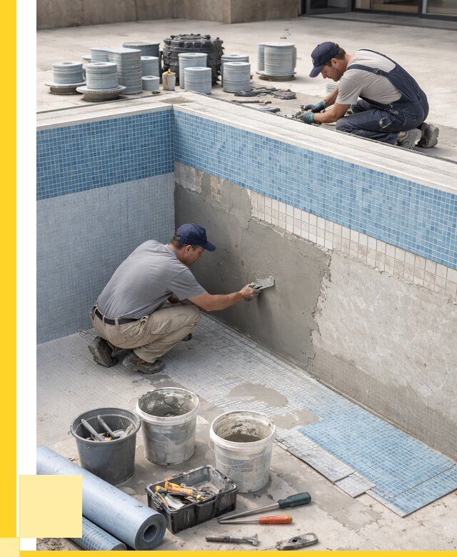 Ремонт и обслуживание бассейнов в Каспийске от 25453 р. | ЭриданКсп