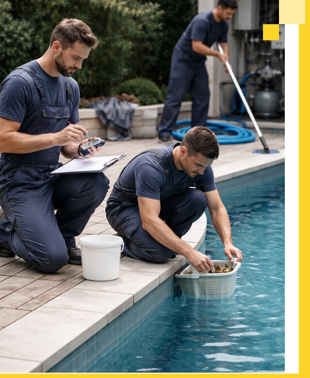 Профессиональное обслуживание бассейнов в Каспийске под ключ