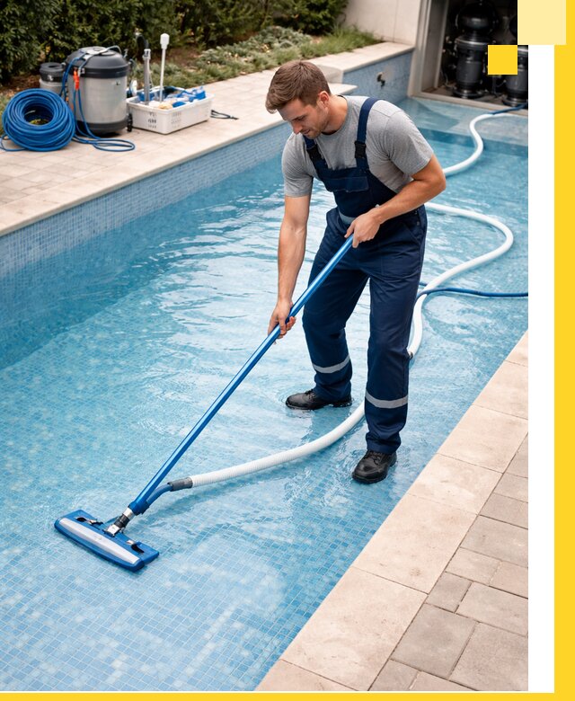 Профессиональная чистка бассейнов и фильтров в Каспийске под ключ