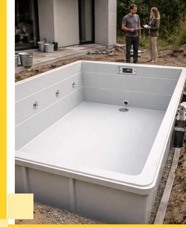 Полипропиленовые бассейны в Каспийске от 254525 р. | ЭриданКсп