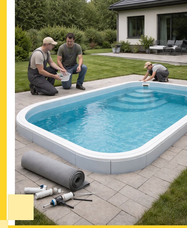 Пластиковый бассейн купить в Каспийске от 254525 р., ЭриданКсп