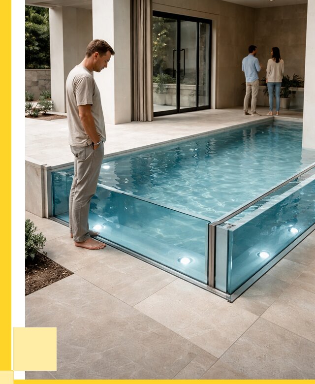 Стеклянные бассейны в Каспийске от 1221720 р. | ЭриданКсп — мозаика