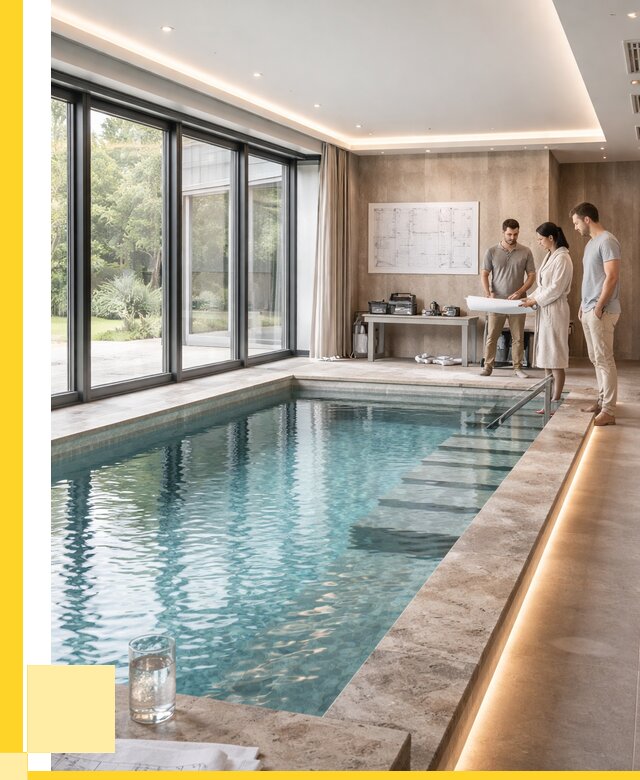 Закрытые бассейны под ключ в Каспийске от 2545250 р. | ЭриданКсп