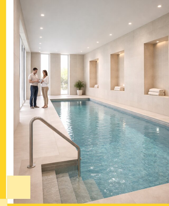 Бассейны в помещении под ключ в Каспийске от 1527150 р. | ЭриданКсп