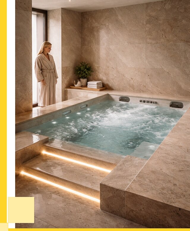 Спа бассейны в Каспийске — купить от 458145 р. | ЭриданКсп