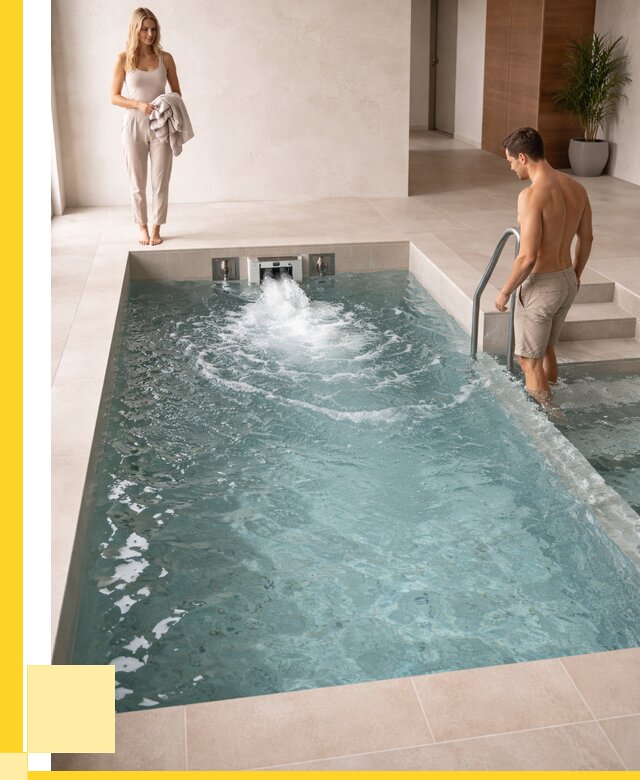 Бассейн с противотоком в Каспийске от 254525 р. | ЭриданКсп