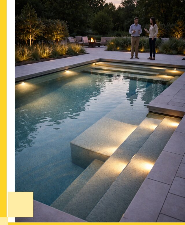 Освещение бассейнов в Каспийске под ключ от 25453 р. | ЭриданКсп