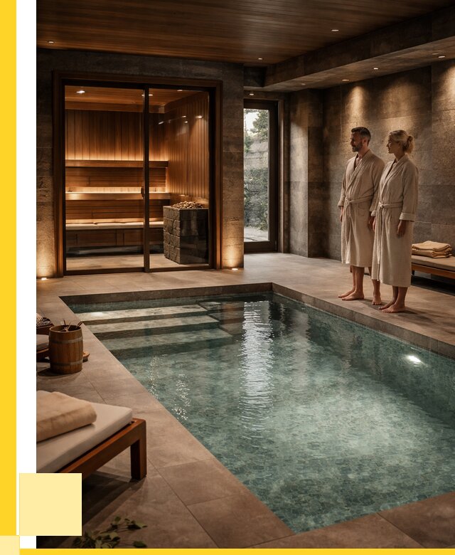 Сауна с большим бассейном в Каспийске от 1221720 р. ЭриданКсп