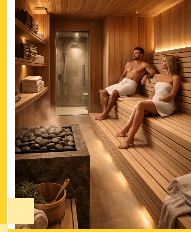Интерьеры саун под ключ в Каспийске от 183258 р. | ЭриданКсп