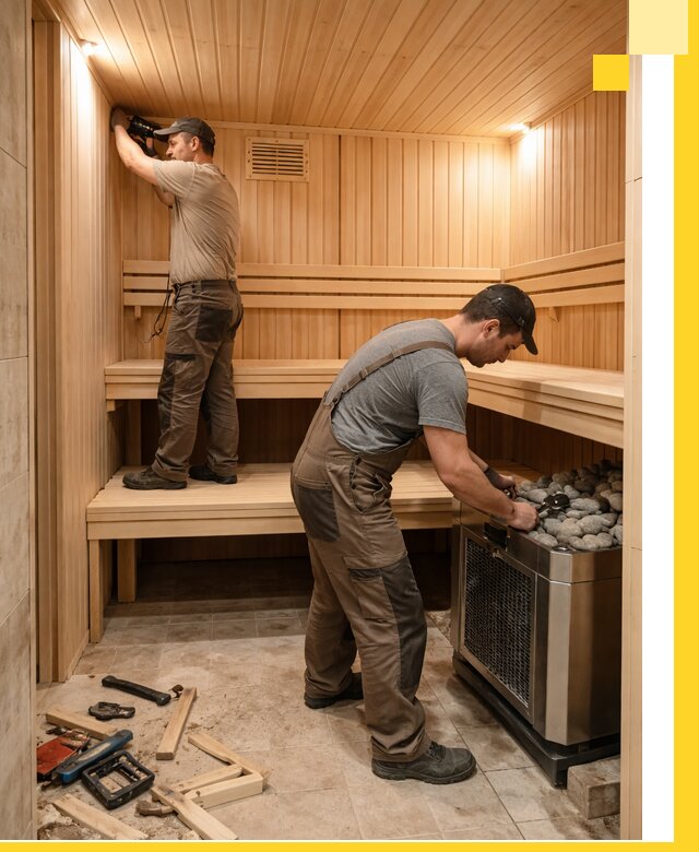 Купить сауну под ключ в Каспийске с монтажом и гарантией