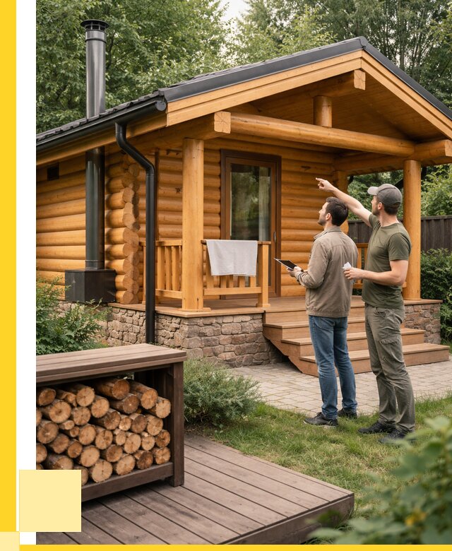 Бани для дачи под ключ в Каспийске от 254525 р. | ЭриданКсп