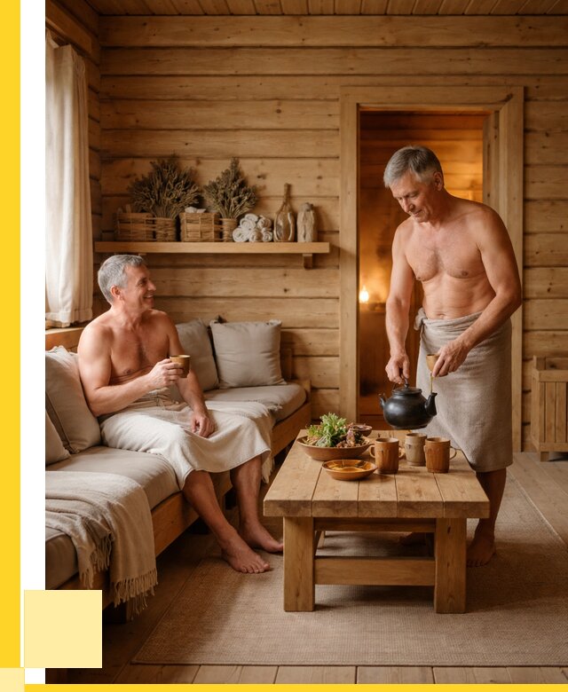 Бани с комнатой отдыха под ключ в Каспийске от 458145 р. | ЭриданКсп