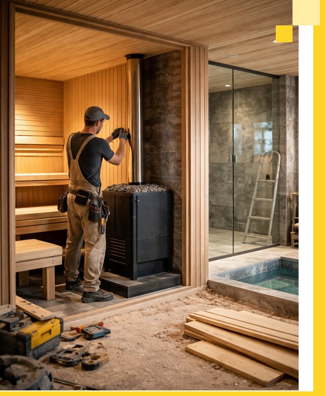 Полное строительство банных комплексов под ключ в Каспийске