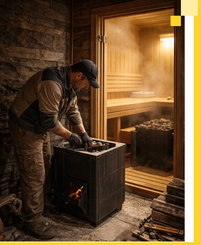 Строительство бани с сауной под ключ в Каспийске от проекта до сдачи