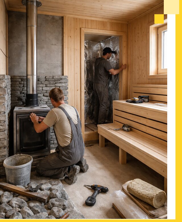 Строительство и изготовление бань под ключ в Каспийске