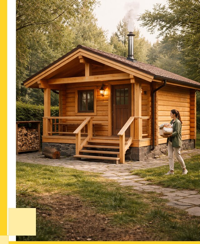 Купить баню под ключ в Каспийске от 661765 р. | ЭриданКсп