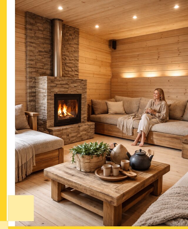 Проект бани с комнатой отдыха в Каспийске от 35634 р. | ЭриданКсп