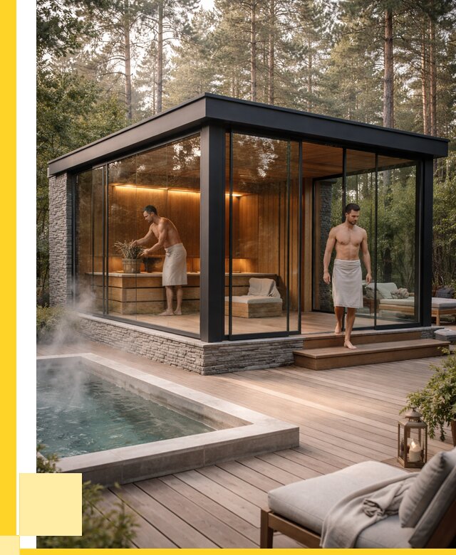 Стеклянные бани и двери в Каспийске от 458145 р. | ЭриданКсп