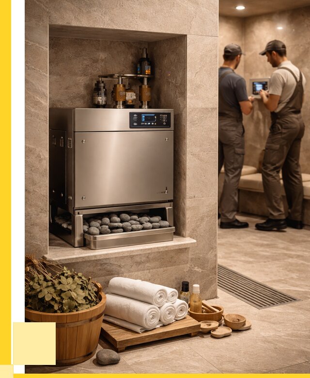 Парогенераторы для хамама в Каспийске от 76358 р. | ЭриданКсп