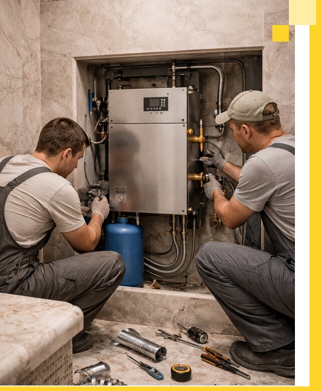 Продажа и установка парогенераторов для хамама в Каспийске