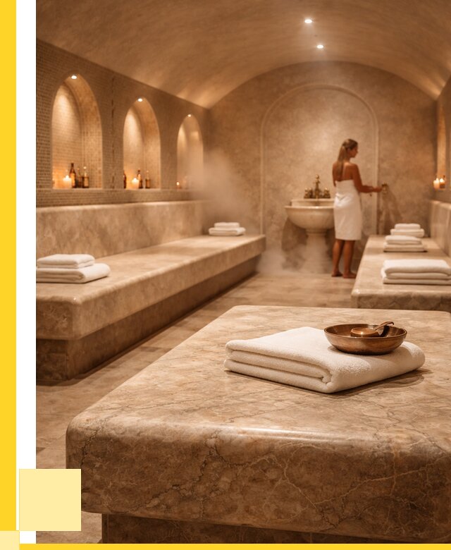 Лежаки для хамама в Каспийске под ключ от 35634 р. | ЭриданКсп