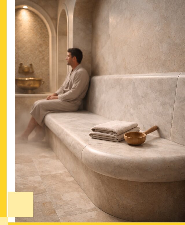 Сиденья для хамама в Каспийске под ключ от 12217 р. | ЭриданКсп