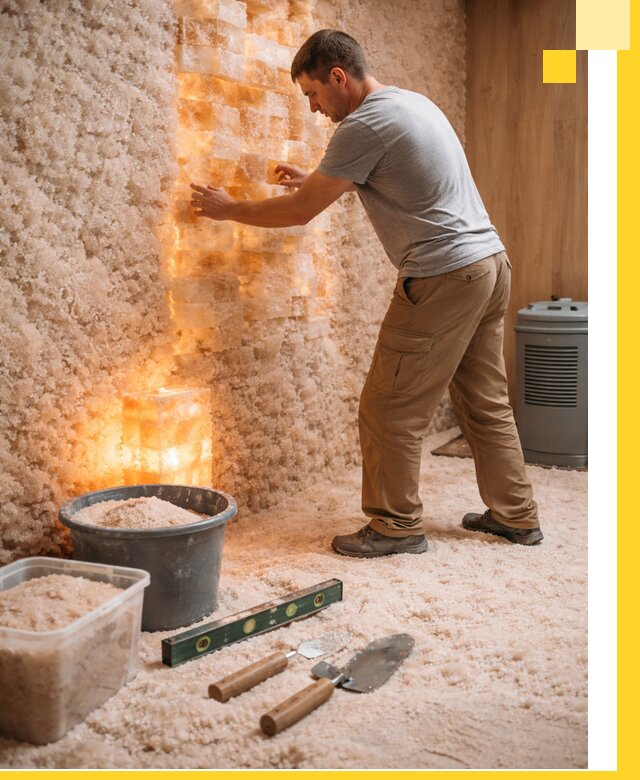 Проектирование и монтаж соляных комнат в Каспийске под ключ