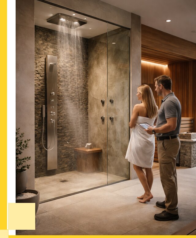 Купить душ впечатлений для дома в Каспийске от 86539 р. | ЭриданКсп