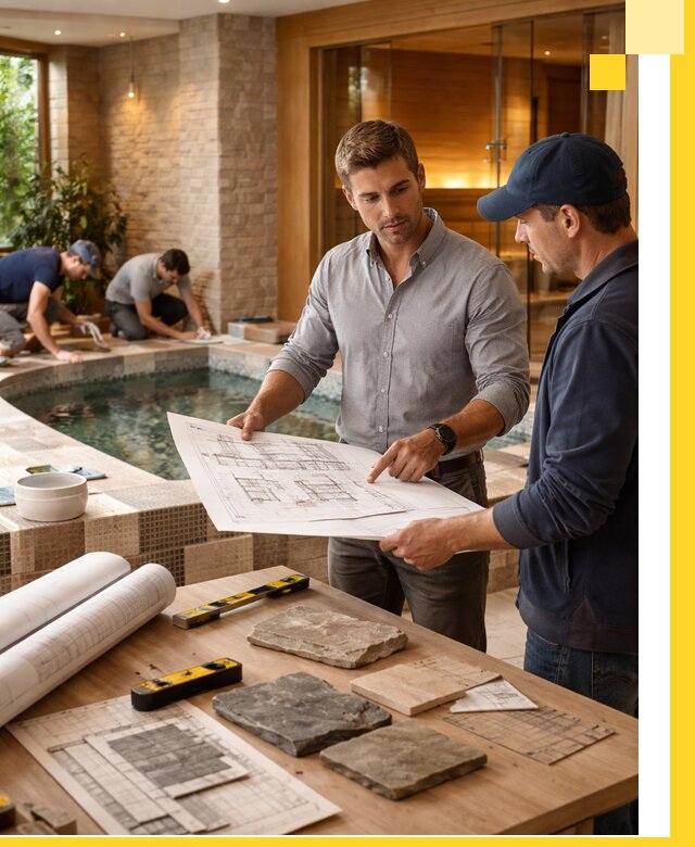 Проектирование SPA зон под ключ в Каспийске с инженерией